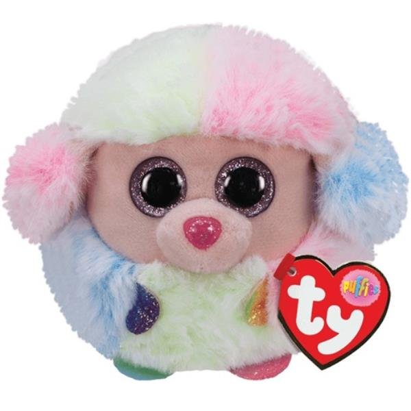 Pluszak TY Beanie Balls, Rainbow Pudel