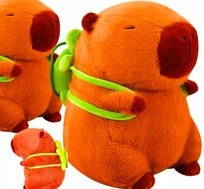 Pluszowa Kapibara Pluszak Maskotka Poduszka Przytulanka Miękka Zabawka