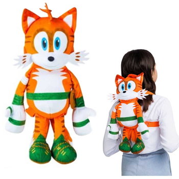 Pluszowa maskotka plecak Sonic Prime Tails - SONIC PRIME