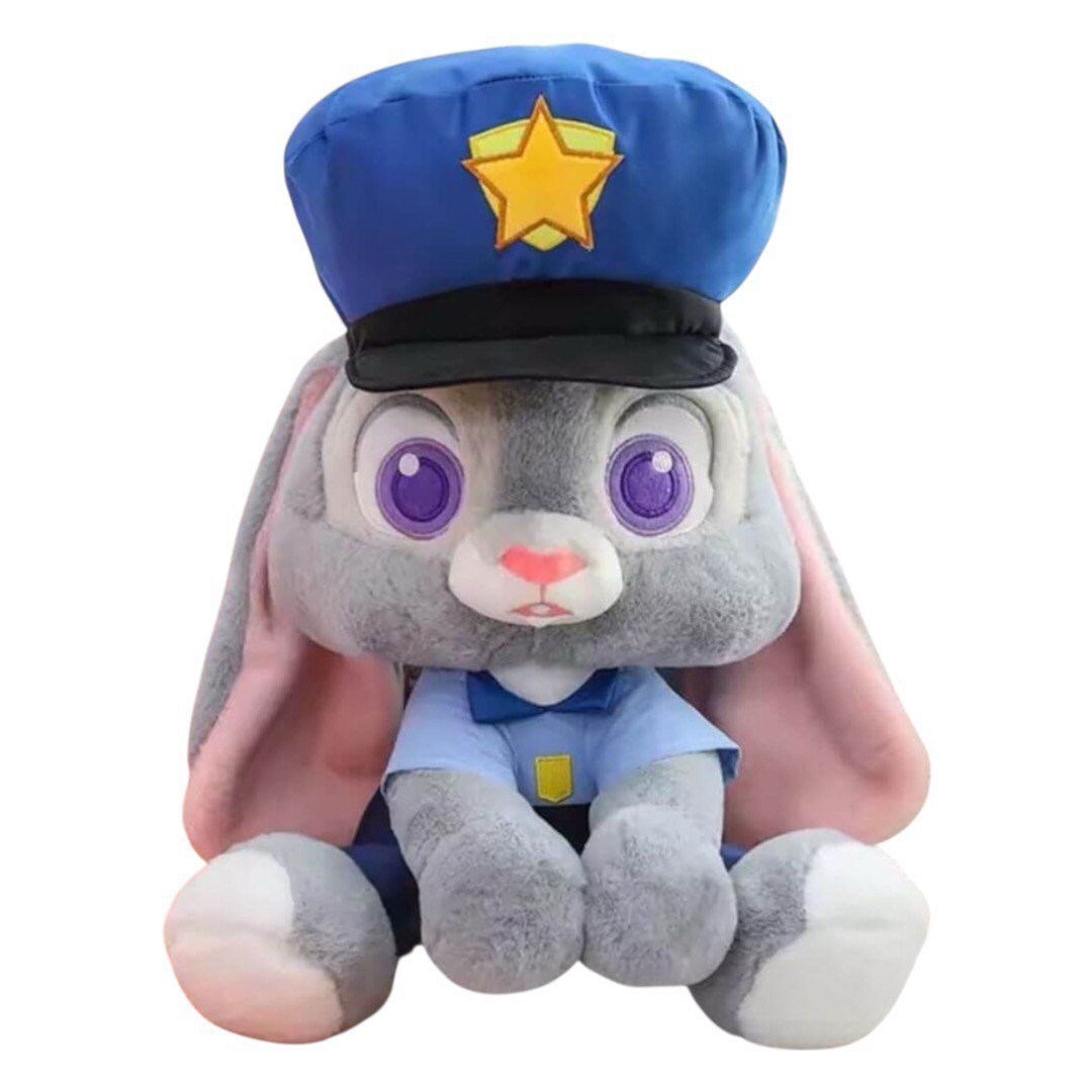 PLUSZOWA MASKOTKA ZWIERZOGRÓD JUDY HOPS POLICJANTKA 60 CM – DUŻA ...