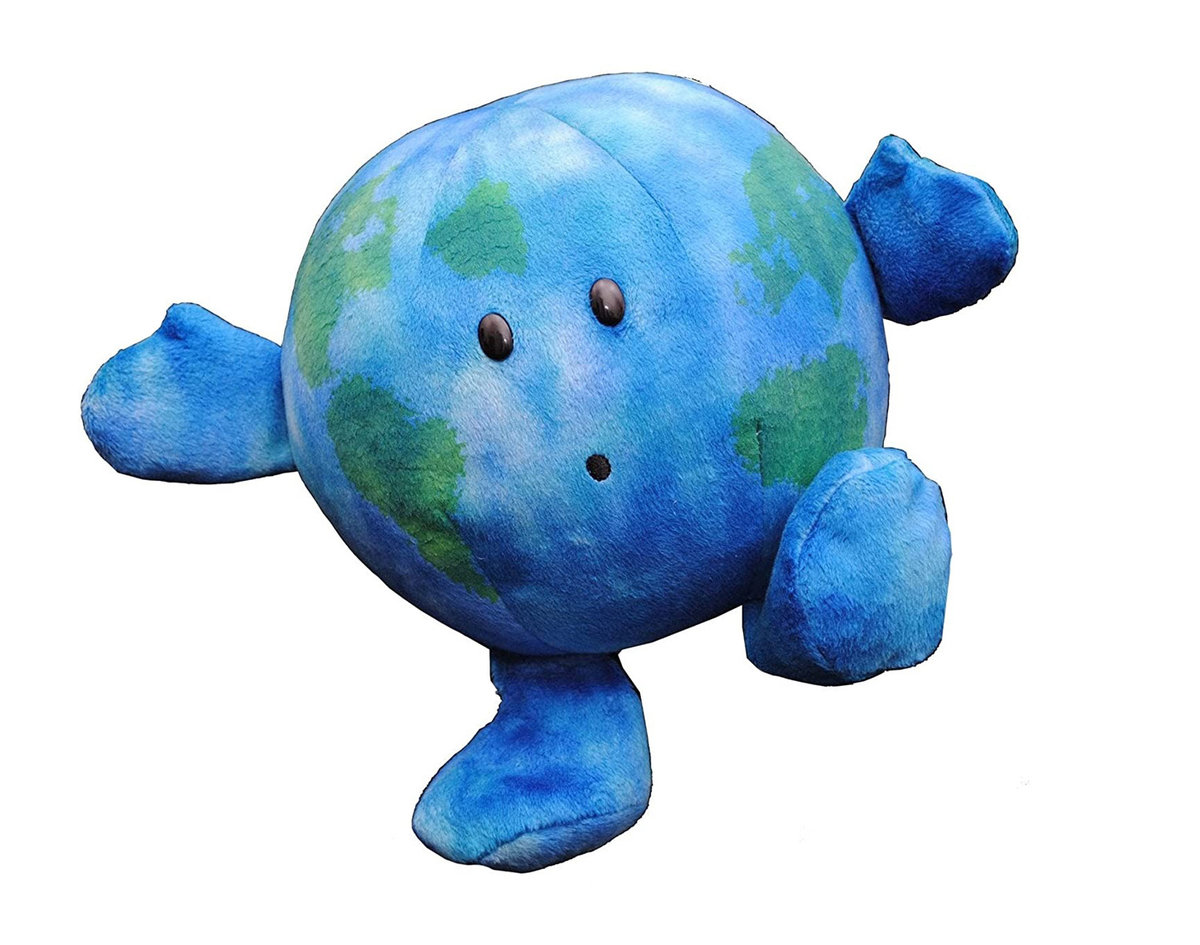 Фото - М'яка іграшка Pluszowa planeta - Ziemia