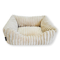 Pluszowe legowisko dla kota BELLA, 60x40 cm, Beż