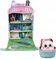 Pluszowy Koci Domek Gabi Gabby Dollhouse z Maskotką Kotka Otwierany Famosa