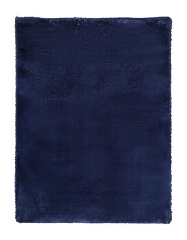 Pluszowy Miękki Dywan Shaggy Moyo 1 Dark Blue 80X150 Niebieski - Komfort