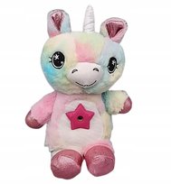 Pluszowy Miś Projektor Gwiazd Jednorożec Nocna Lampka dla Dzieci