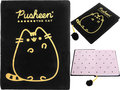 Pluszowy Pamiętnik Pusheen The Cat, Czarny A5, 96 kartek  - St.Majewski