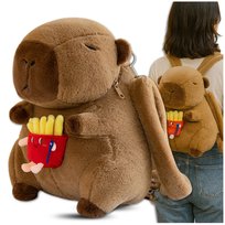 Pluszowy Plecak dziecięcy dla przedszkolaka zamek Kapibara