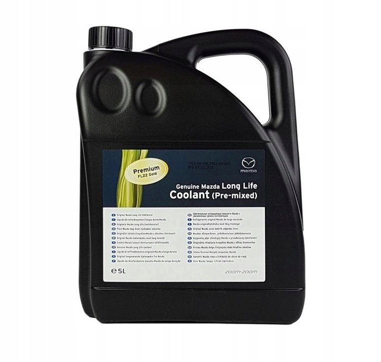 Płyn Chłodniczy Fl22 Oe Mazda Coolant 5L Zielony - MAZDA | Motoryzacja ...