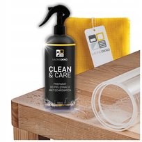 PŁYN DO CZYSZCZENIA PIELĘGNACJI MAT OCHRONNYCH CLEAN&CARE 500ml +ŚCIERECZKA