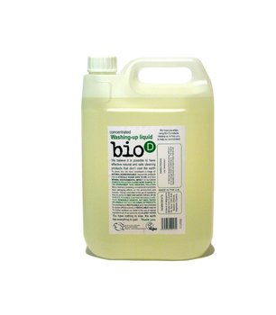 Płyn do mycia naczyń odpowiedni dla skóry wrażliwej BIO-D, 5 l - Bio-D