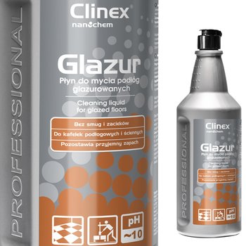 Płyn Do Mycia Podłóg Płytek Glazury Kamienia Clinex Glazur 1L - Clinex