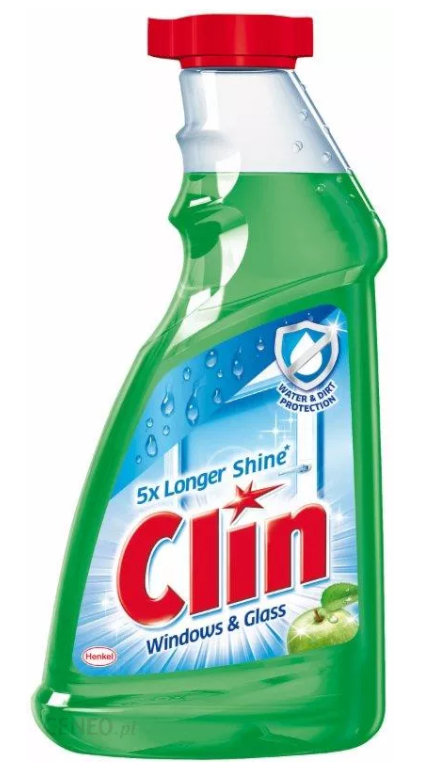 Zdjęcia - Uniwersalny środek czyszczący Henkel Płyn do mycia szyb zapas, CLIN Apple, jabłkowy, 500 ml 