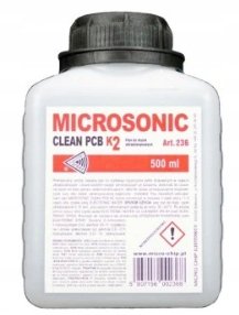 PŁYN DO MYJEK ULTRADŹWIĘKOWYCH MICROSONIC PCB 0,5L - Micro Chip Elektronic