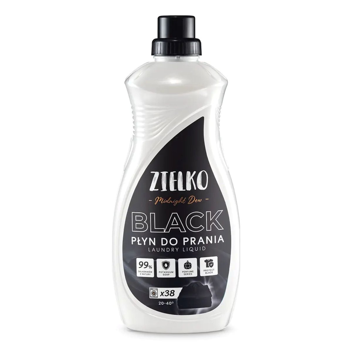 Płyn do prania tkanin czarnych i ciemnych MIDNIGHT DEW - 1520ml ...