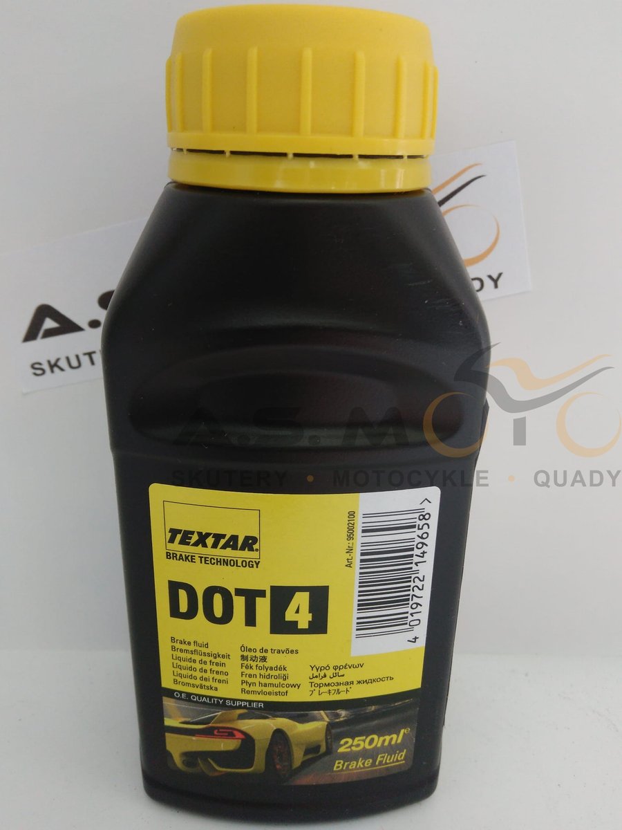 Płyn Hamulcowy Dot 4 Textar 250 Ml Brake Fluid - TEXTAR | Motoryzacja EMPIK