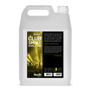 Płyn Mgła Dym Martin Rush Club Smoke Dual Fluid 5L - Martin