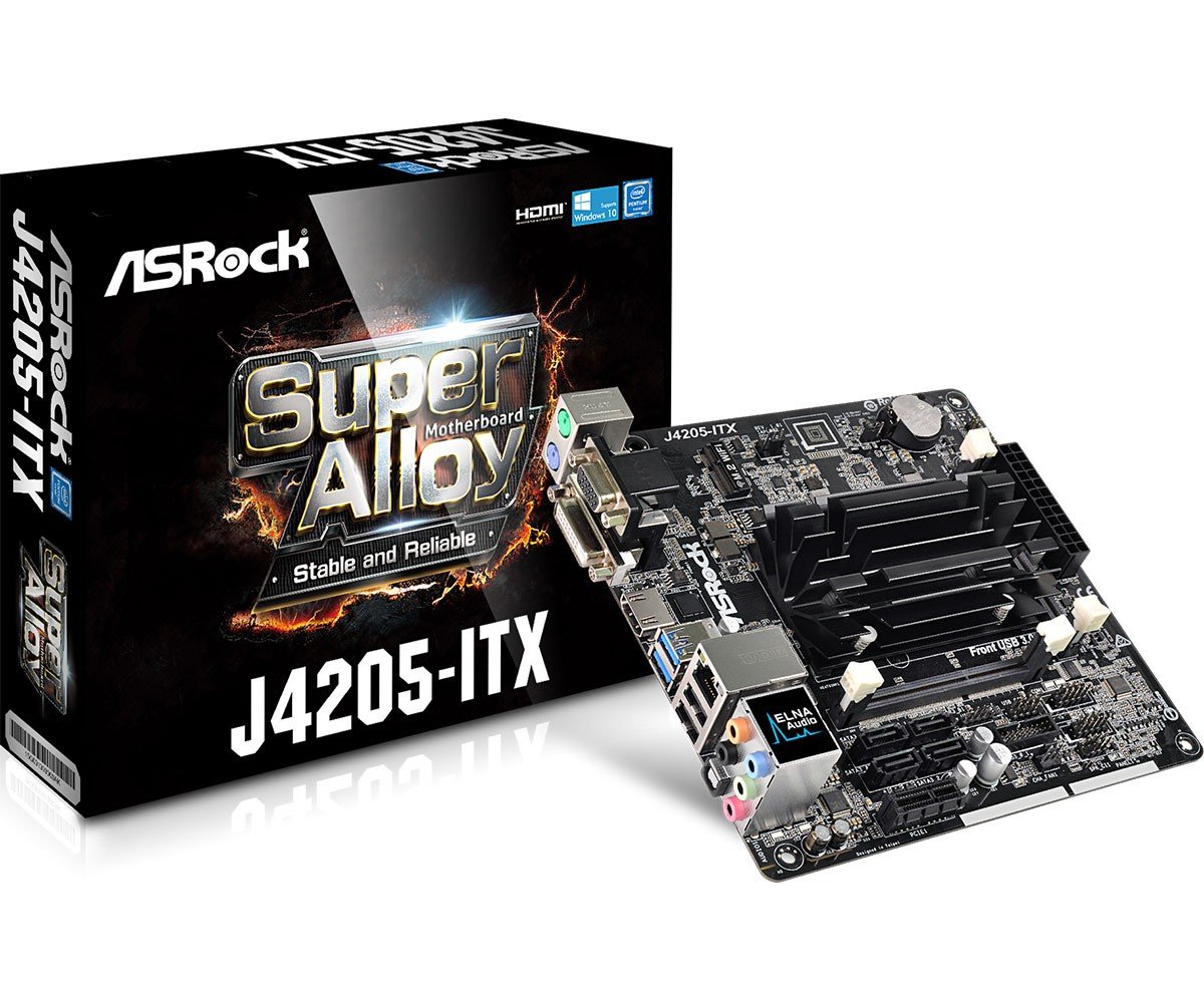 Asrock j4205 itx обзор