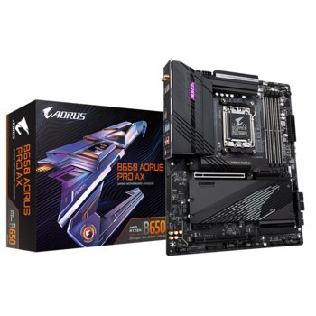 Płyta Główna B650 Aorus Pro Ax Am5 4Ddr5 Hdmi Usb-C M2 Atx - Gigabyte