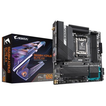 Płyta główna B650M AORUS ELITE AX AM5 4DDR5 HDMI/DP mATX - Gigabyte