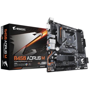 Płyta główna GIGABYTE B450 Aorus, AM4, micro ATX - Gigabyte