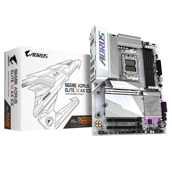 Płyta główna Gigabyte B650E AORUS ELITE X ICE AMD AMD B650 AMD AM5 - Gigabyte