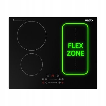 Płyta indukcyjna 60cm Vivax BOOST FLEX TIMER 7,4 kW - Vivax
