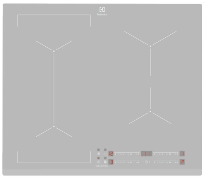 Płyta indukcyjna ELECTROLUX EIV63440BS-Zdjęcie-0