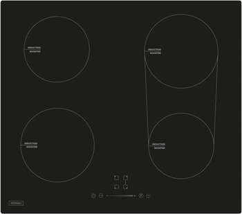 Płyta indukcyjna Kernau KIH 642-4B 60 cm 7kW 4 pola Booster, funkcja Bridge - KERNAU