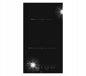 Płyta indukcyjna Sharp KH-3I25NT0K-EU 29cm 2 Pola Czarny - Inny producent