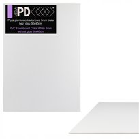 Płyta Piankowa PVC 30x40 cm 3mm Piankowo-Kartonowa Foamboard Biała 40x30