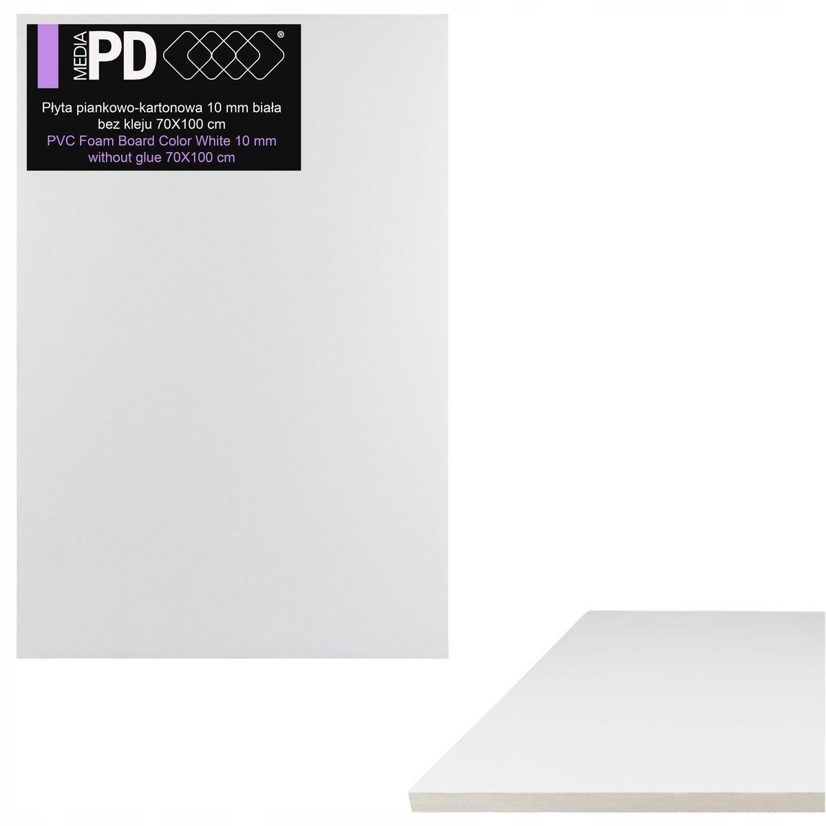 Foamboard - Wit - 70 x 100 cm - 10mm dik - 3 stuks - Foamtastic Crafts Foamboard - Wit - 70 x 100 cm - 10mm dik - 3 stuks - Foamtastic Crafts