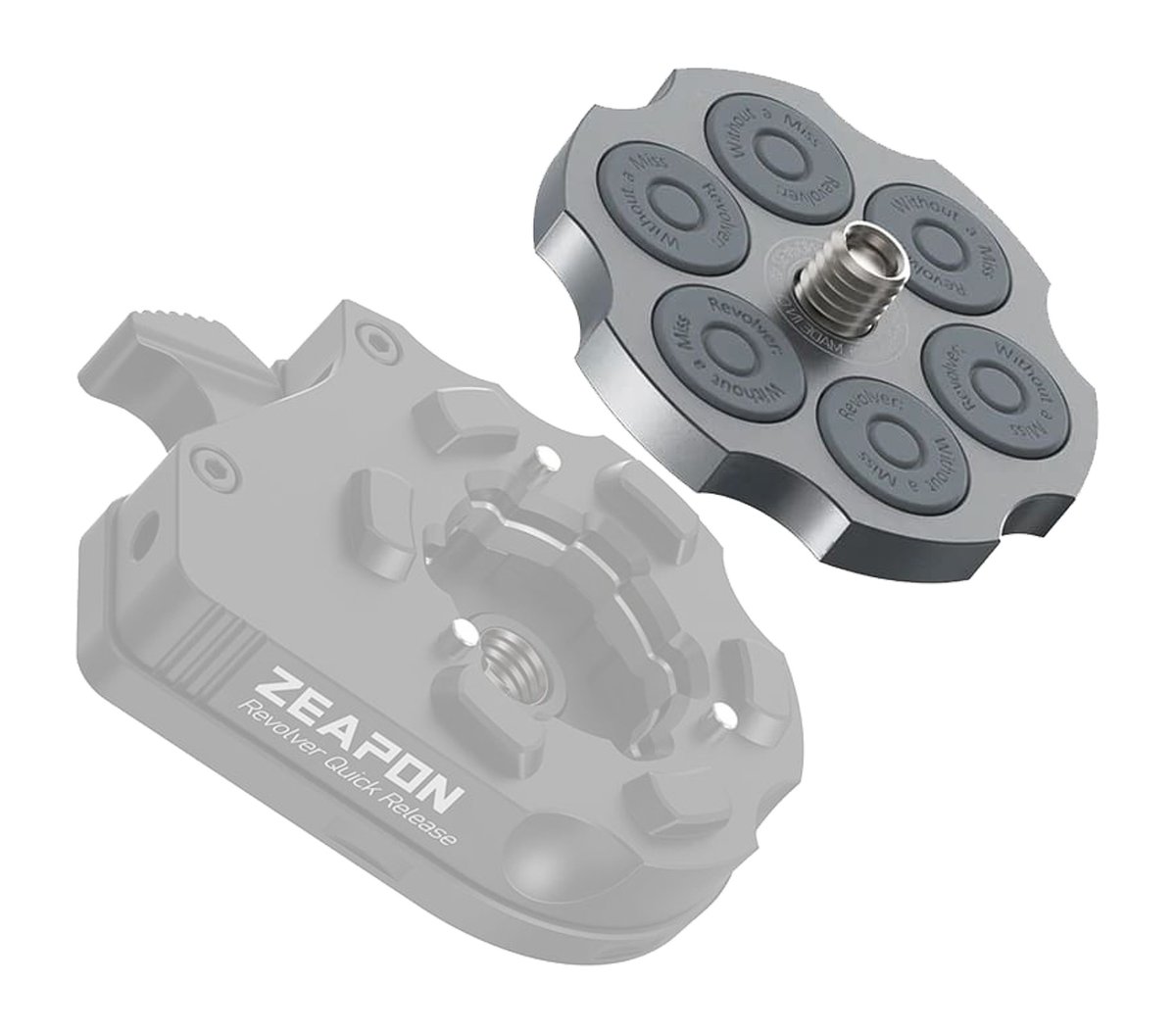 Płytka szybkiego montażu Zeapon Revolver Quick Release Pin-Zdjęcie-0