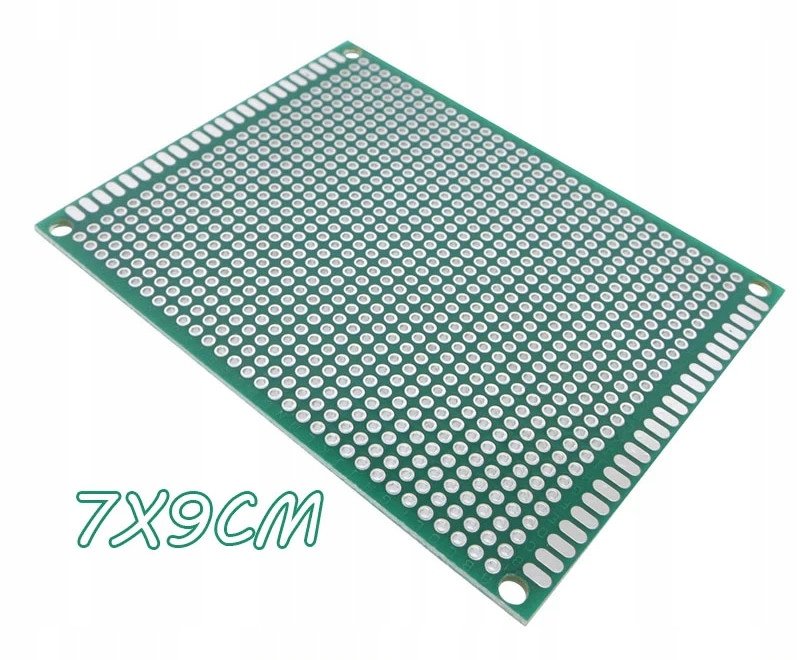 Фото - Інші комплектуючі PŁYTKA UNIWERSALNA PCB 7 X 9CM DWUSTRONNA