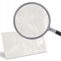 Płytki Podłogowe Łazienkowe 60X120 Cm Gres Jasny Marmur Lucid Bianco Połysk