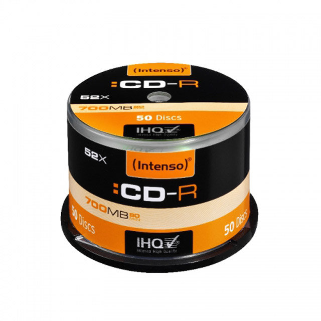 Płyty CD-R INTENSO IHQ 1001125, 700 MB, 52x, 50 szt.