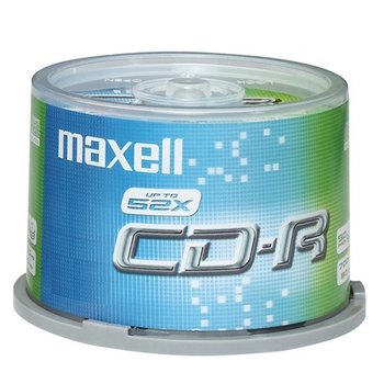 Płyty CD-R MAXELL, 700 MB, 52x, 50 szt. - Maxell