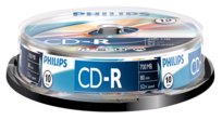 Płyty CD-R PHILIPS, 700 MB, 80 min, 52x, 10 szt Philips