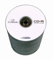 Płyty CD-R TITANUM 2021, 700 MB, 52x, 100 szt.