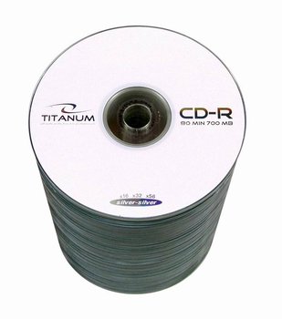 Płyty CD-R TITANUM 2021, 700 MB, 52x, 100 szt. - Titanum