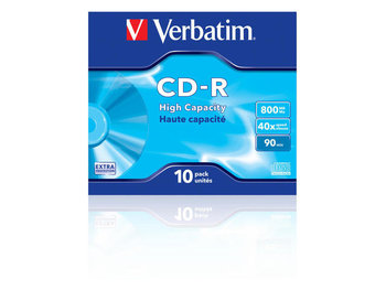 Płyty CD-R VERBATIM Extra Protection 43428, 800 MB, 40x, 10 szt. - Verbatim