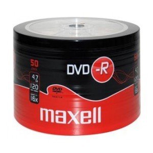 Фото - Оптичний диск Maxell Płyty DVD-R  275732.40, 4.7 GB, 16x, 50 szt. 