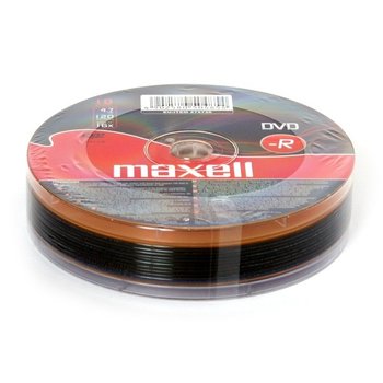 Płyty DVD-R MAXELL, 4.7 GB, 16x, 10 szt. - Maxell