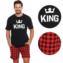 PMB 9952 KING Doctor Nap piżama męska krótka Doctor Nap