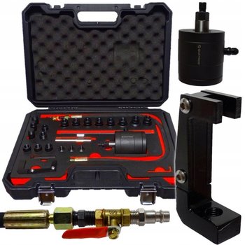 Pneumatyczny wyciągacz wtryskiwaczy +adaptery, BOSCH DELPHI DENSO SIEMENS - Inny producent