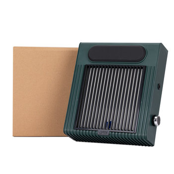 Pochłaniacz pyłu 80W kasetowy 1-wiatrakowy zielony green 858-1 - GNB-LAB