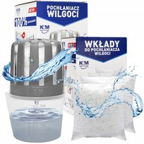 Pochłaniacz wilgoci AK101 K&M 350ml + 3x wkład