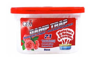 Pochłaniacz Wilgoci Gem 3w1 Rose 400 ml - GEM