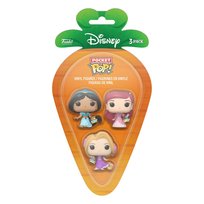 Pocket Pop! 3Pack - Disney Princess Jasmine, Rapunzel & Ariel - Marchewka