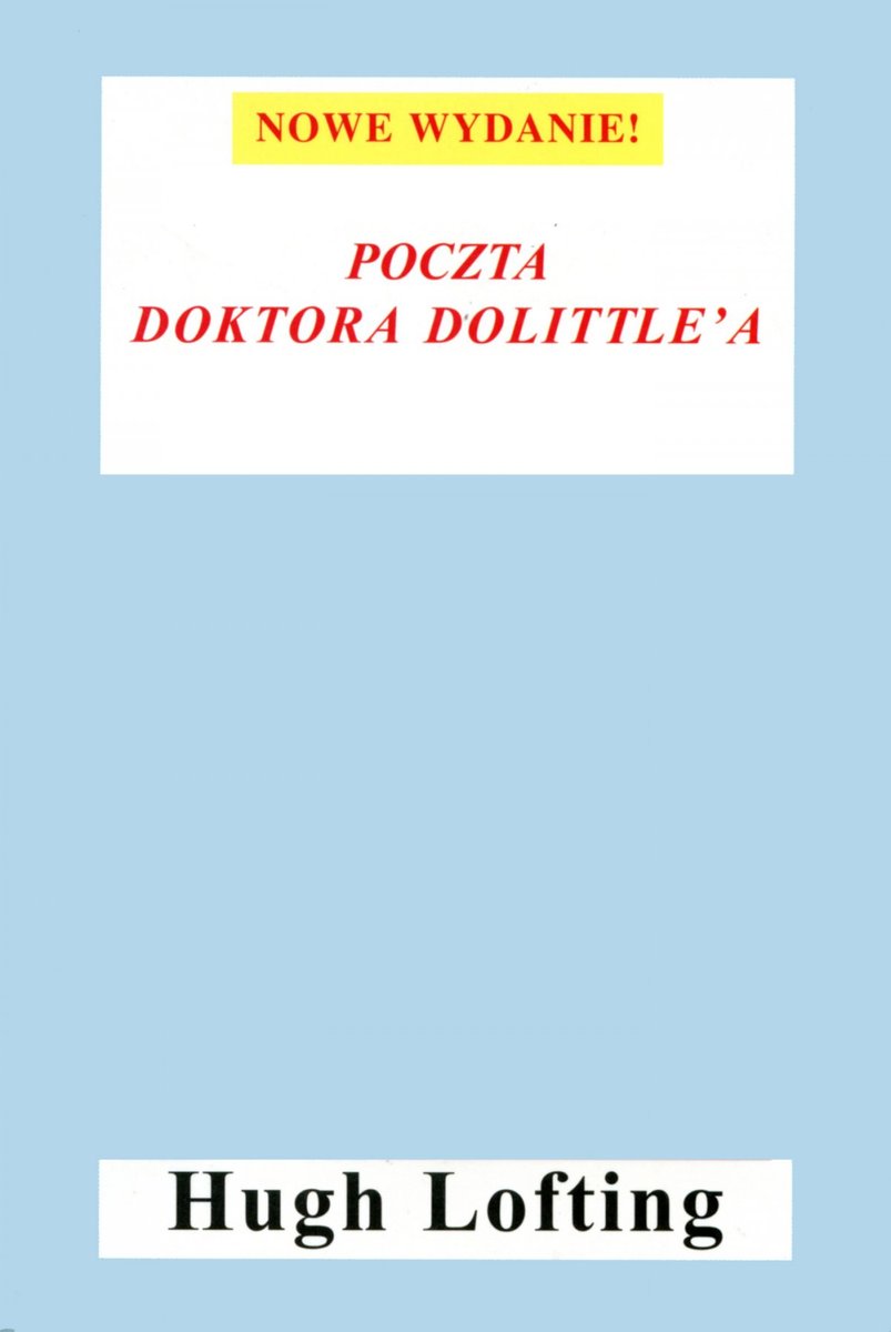 Poczta Doktora Dolittle'a - ebook mobi