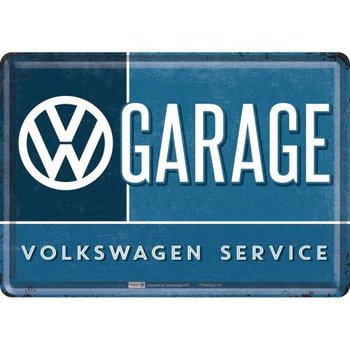 Pocztówka 14x10 cm VW Garage - Nostalgic-Art Merchandising